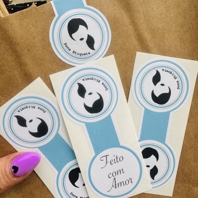 Autocolantes para Sacos de Papel | Personalizados