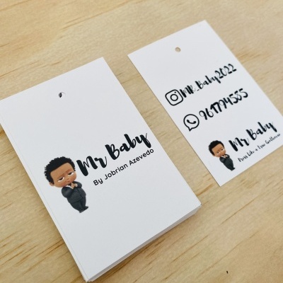 Cartões | Vestuário | Impressão de 1 ou 2 lados