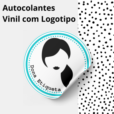 Autocolantes Circulares personalizados | Vinil | Várias Medidas