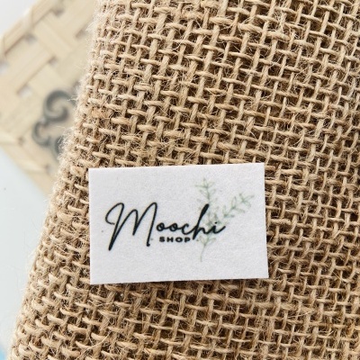 Etiquetas Alta Definição | Feltro | até 4 cm Largura | Retangulares | Anti Borboto