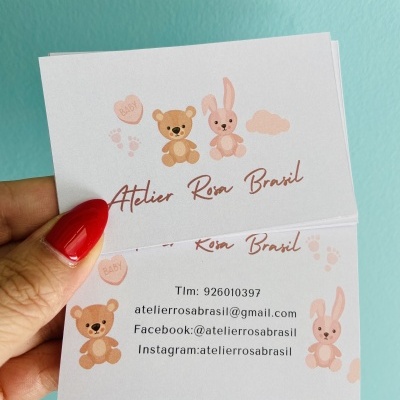 Cartões | Visita | Horizontal | Impressão Frente ou Frente e Verso