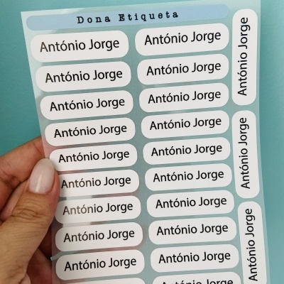 Etiquetas TermoAderentes || Retangulares || Lares || 4,6 x 1,2 cm