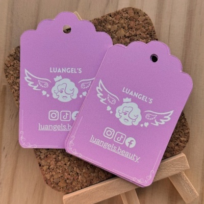 Tags Retangulares | Vertical  | Personalizado