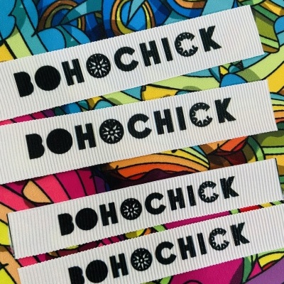 Etiquetas Alta Definição | Gorgurão | 0,9 cm Largura | Planas