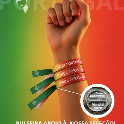 Pulseira apoio à Seleção | Mundial 2026