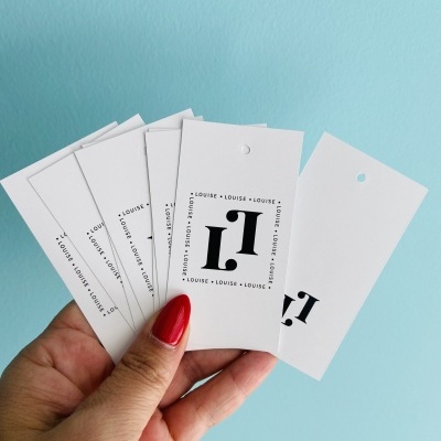 Cartões | Vestuário | Impressão de 1 ou 2 lados