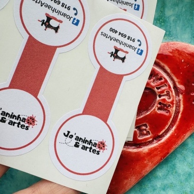 Autocolantes para Sacos de Papel | Personalizados