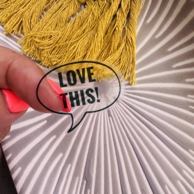 Autocolantes Corte irregular Transparentes | Vinil |