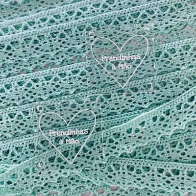 Etiquetas em Acrílico Transparentes 3 mm | Personalizáveis | Quadradas