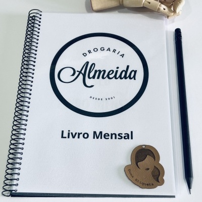 Livro de Registo Mensal | 50, 100, 150 páginas