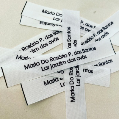 Etiquetas Alta Definição | Glossy | 1,5cm Largura | Planas | Lares e Escolas