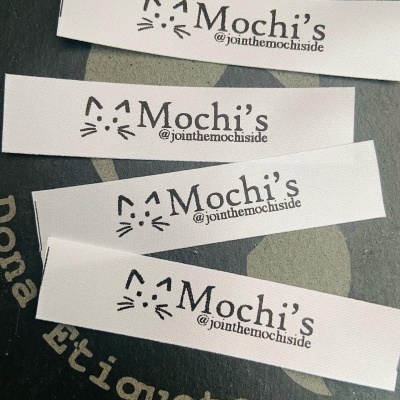 Etiquetas Monocromáticas | 1,5 cm Largura | Planas