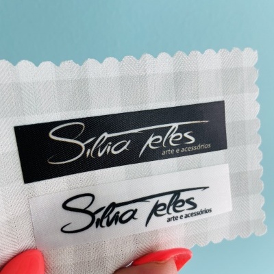 Etiquetas Alta Definição | Glossy | 1,5 cm Largura |  Planas | TERMOCOLANTES