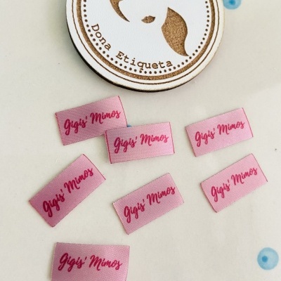 Etiquetas Alta Definição | Glossy | 1 cm Largura | Planas