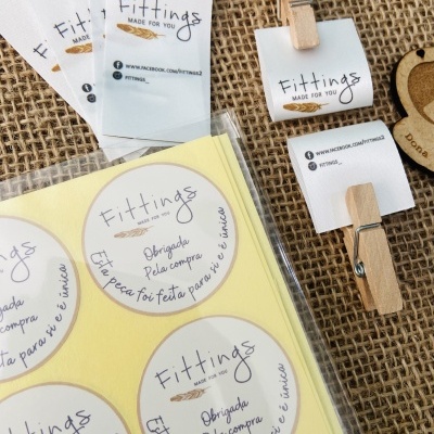 Autocolantes Circulares  | Glossy | Personalizados com o seu logótipo