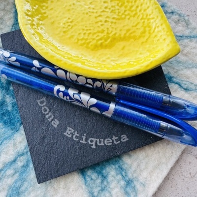 Caneta Apagável Azul