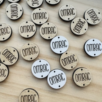 Botões em MDF personalizados