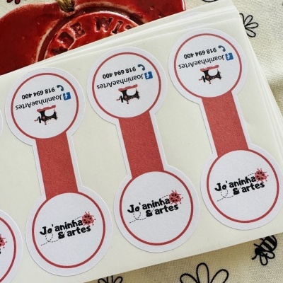 Autocolantes para Sacos de Papel | Personalizados