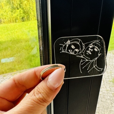 Porta Chaves Acrílico