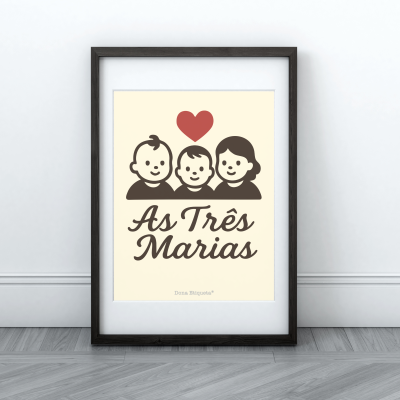 Poster decorativo | A sua marca | O seu Logotipo