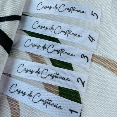 Alta Definição | MATTE | 1 cm Largura | Planas | Seladas de 1 lado