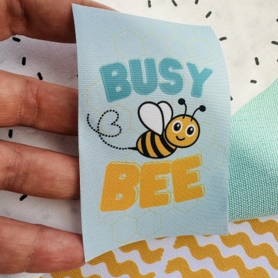 10 Etiquetas de Coleção de 6cm largura | Planas | Busy Bee