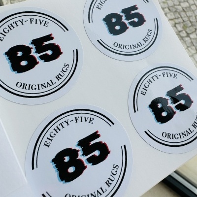 Autocolantes Circulares personalizados | Vinil | Várias Medidas