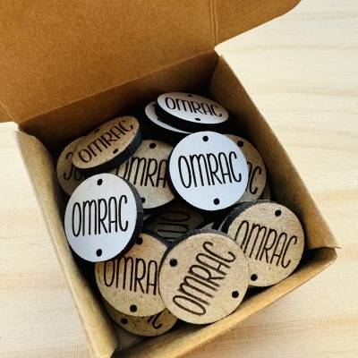 Botões em MDF personalizados