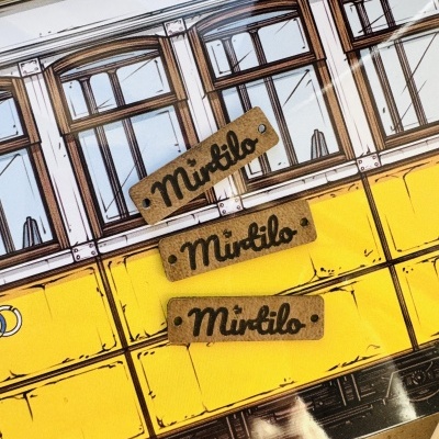 Etiquetas Napa Várias Cores | Planas | Retangulares arredondadas | até 3 cm