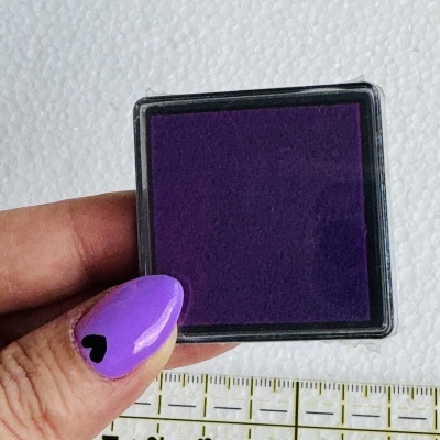 Almofadinha de Carimbo | 4 cm | Roxo