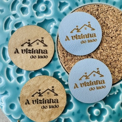 Etiquetas Napa várias cores | Planas | Circulares