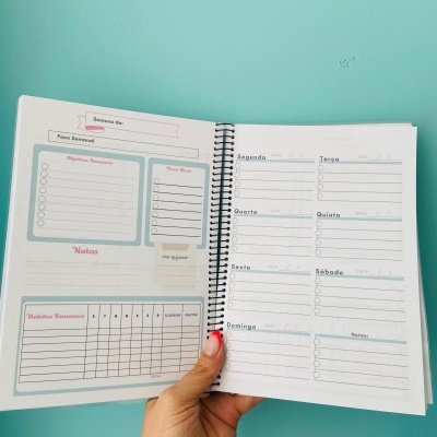 Agenda Semanal sem data | 150 páginas