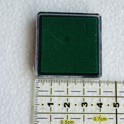 Almofadinha de Carimbo | 4 cm | Verde