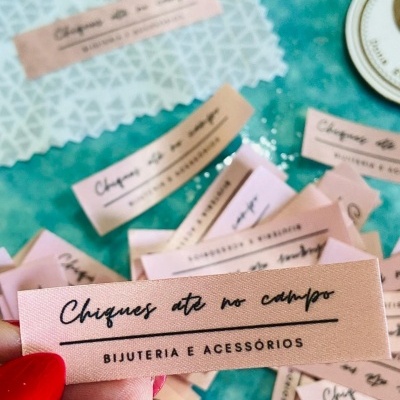 Etiquetas Alta Definição | Glossy | 1,5 cm Largura |  Planas | TERMOCOLANTES