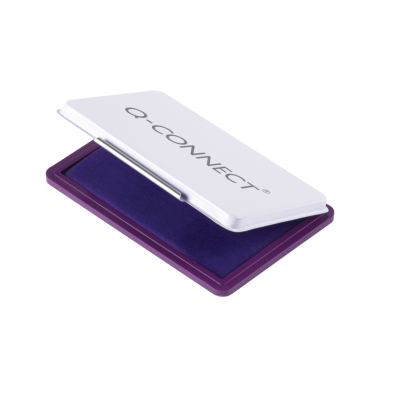 ALMOFADA PARA CARIMBO Q-CONNECT 110X70 MM VIOLETA