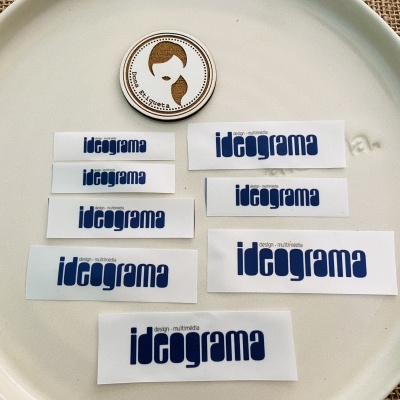 Etiquetas Alta Definição | 8 unidades | Planas | Várias Medidas | Etiquetas de Amostra