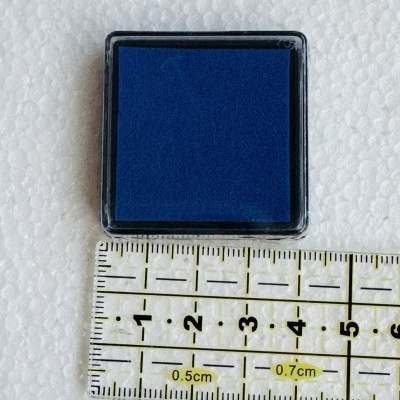 Almofadinha de Carimbo | 4 cm | Navy