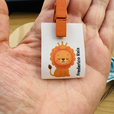 Etiquetas Alta Definição | MATTE | 3 cm Largura | Dobradas | Escolares