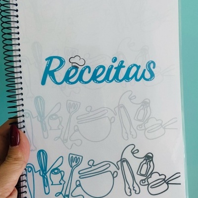 Livro de Receitas  | 50, 100, 150 páginas