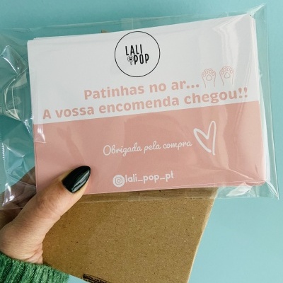 Autocolantes para caixas  | Personalizados | 14 x 10 cm