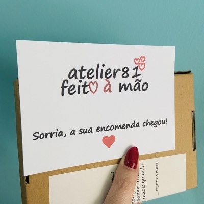 Autocolantes para caixas  | Personalizados | 14 x 10 cm