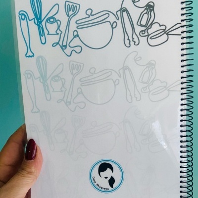 Livro de Receitas  | 50, 100, 150 páginas