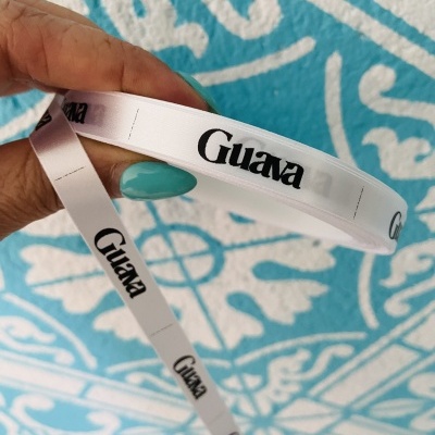 Etiquetas Monocromáticas | 1 cm largura | Planas