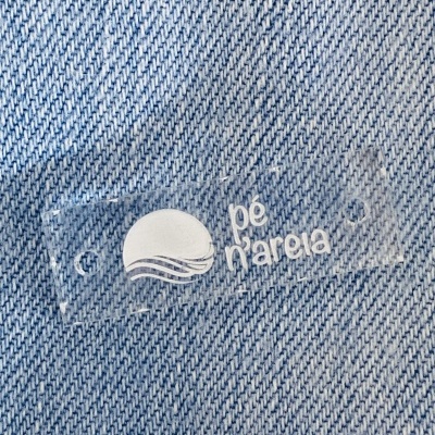 Etiquetas em Acrílico Transparentes 3 mm | Personalizáveis | Retângulares