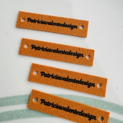 Etiquetas Alta Definição | Feltro | 3 cm | Retangulares | VÁRIAS CORES