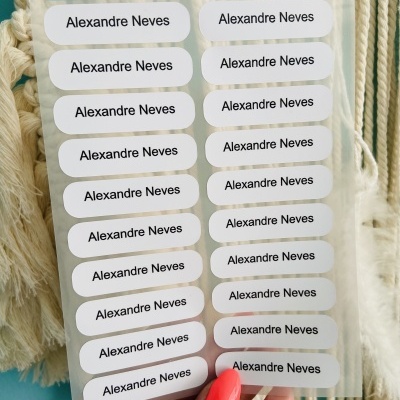 Etiquetas TermoAderentes || Retangulares || Lares || 4,6 x 1,2 cm