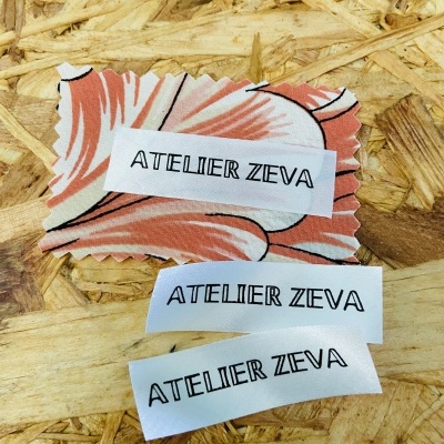 Etiquetas Monocromáticas | 1,5 cm Largura | Planas | TERMOCOLANTES