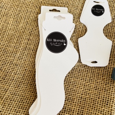 Tags | Pulseiras de pé | Personalização | Logotipo