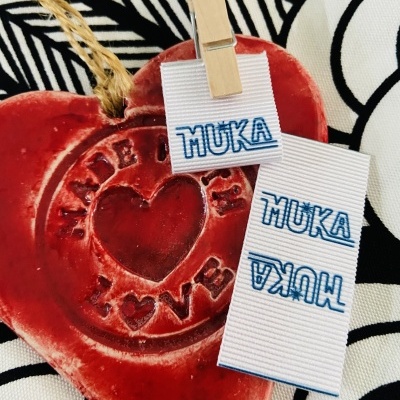 Etiquetas Alta Definição | Gorgurão | 2,5 cm Largura | Dobradas