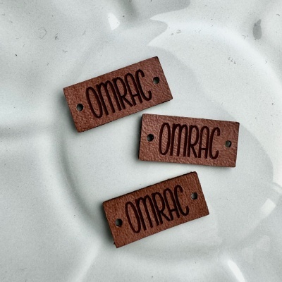 Etiquetas Napa Várias cores  | Planas | Retangulares  | até 3 cm